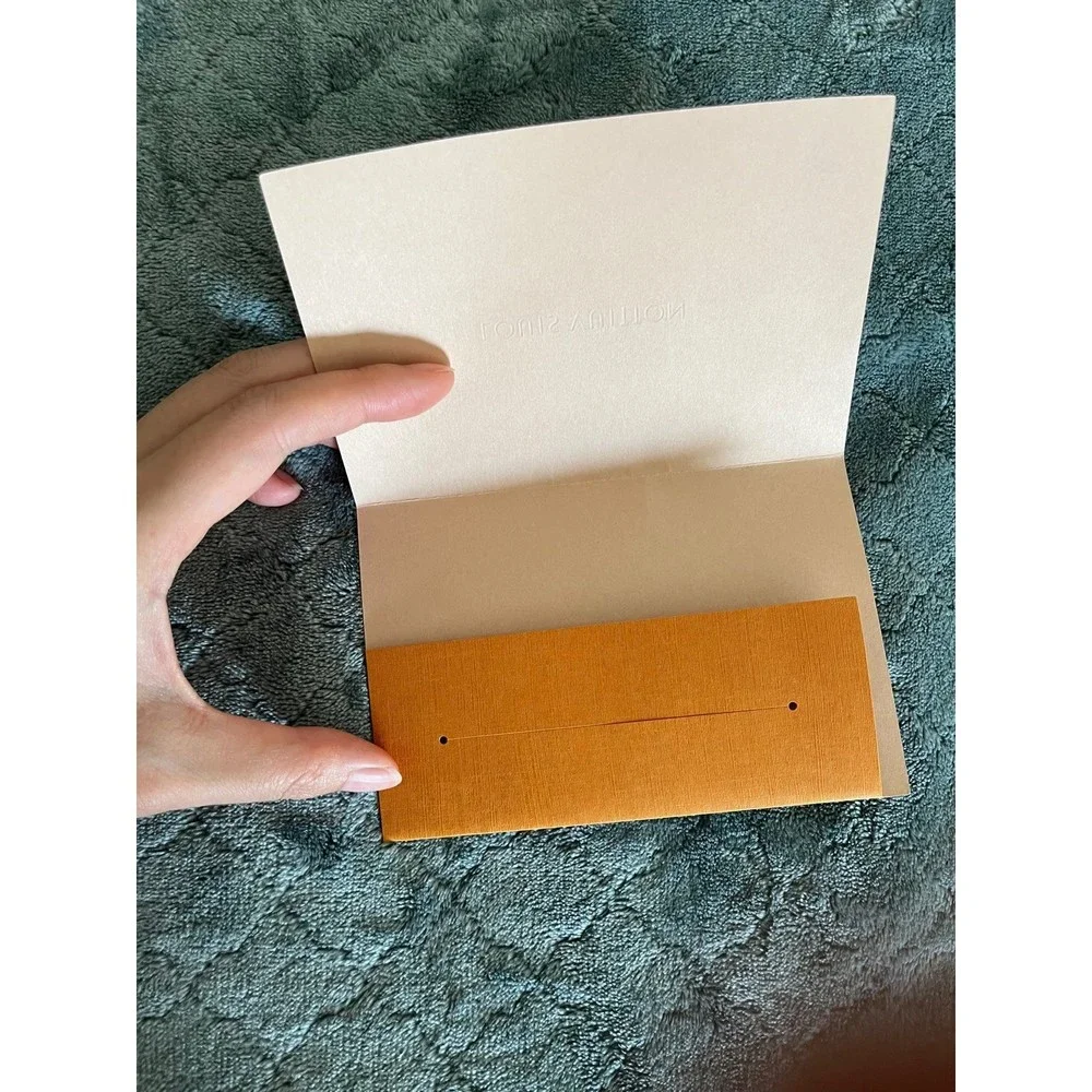 Louis‎ Vuitton receipt holder